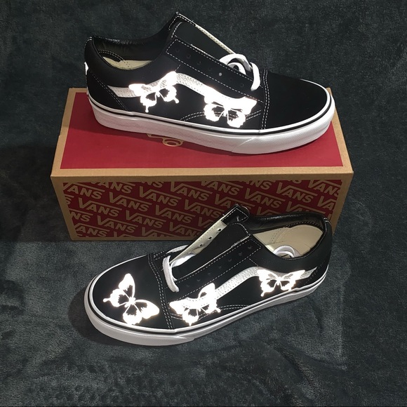 Reflective butterfly old school vans - Picture 3 of 9